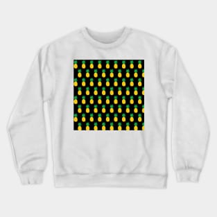 Black Pineapple Crewneck Sweatshirt